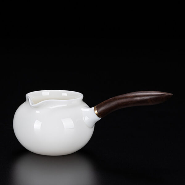 TSB13BB013 2 Pure White Japanese Tea Set Porcelain Teapot Set