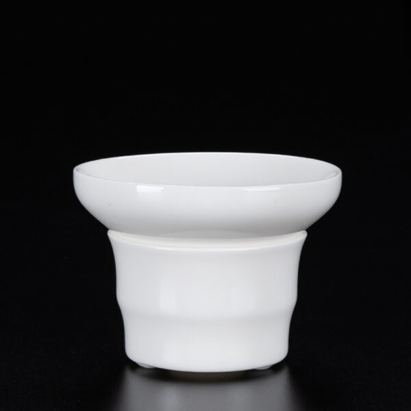 TSB13BB013 4 Pure White Japanese Tea Set Porcelain Teapot Set