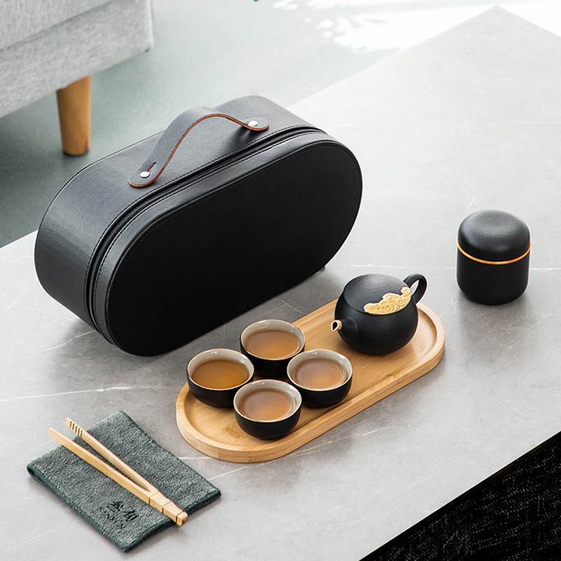 Cloud Chinese Travel Tea Set Ceramic - Teasetbox.com