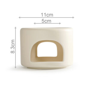 TSB17BB006 D5 White Japanese Porcelain Tea Set with Warmer