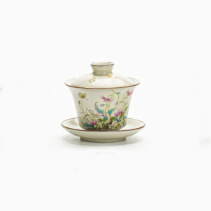 TSB17BB008 D6 Floral Chinese Kung Fu Tea Set Ceramic