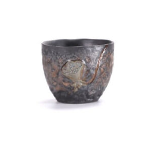 TSB17BB015 D10 Lotus Pottery Japanese Tea Set with Warmer