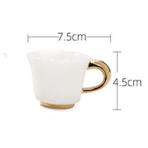 TSB17BB017 D9 White Chinese Gongfu Tea Set Porcelain