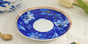 TSB17BB022 D3 Blue Peony Tea for One Set Porcelain