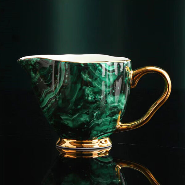 TSB18BB021 B7 Luxury English Tea Set Porcelain Teapot Set Green