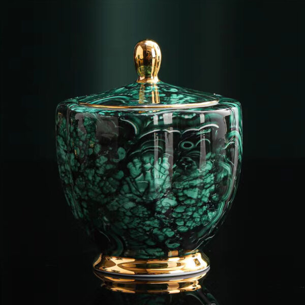 TSB18BB021 B8 Luxury English Tea Set Porcelain Teapot Set Green