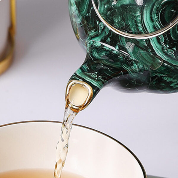 TSB18BB023 3 Green Tea for One Set Porcelain Teapot Set