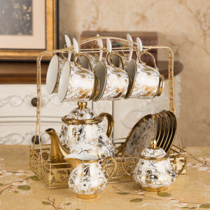TSB1BB009 v4 European Coffee Set Full English Tea Set Porcelain