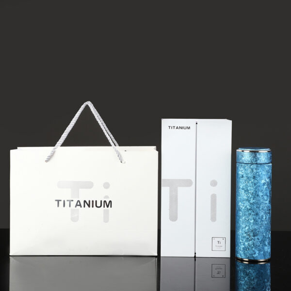 TSB20BB002 8 16 OZ Titanium Vacuum Insulated Water Bottle with Filter