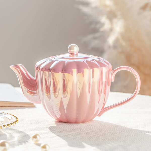 TSB20BB005 3 Pearl English Tea Set Porcelain Teapot Set Modern