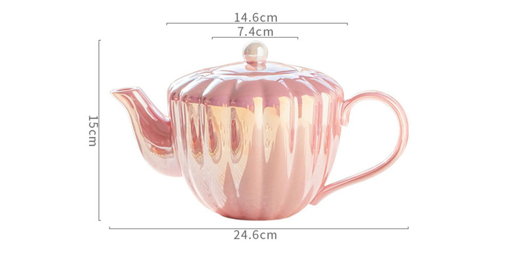 TSB20BB005 D1 Pearl English Tea Set Porcelain Teapot Set Modern