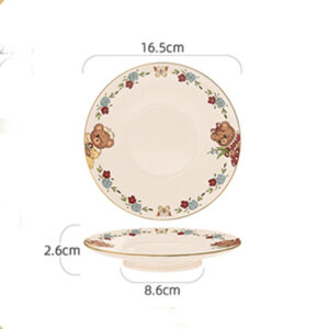 TSB21BB006 D9 Bear Tea for One Set Porcelain Teapot Set