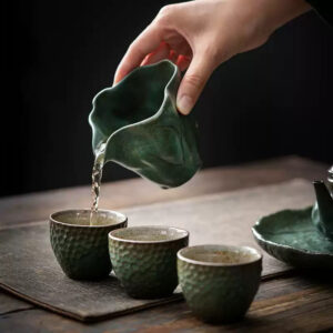 TSB26BB015 D3 Maple Chinese Gongfu Tea Set with Tray