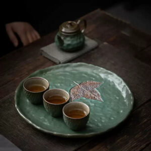 TSB26BB015 D4 Maple Chinese Gongfu Tea Set with Tray