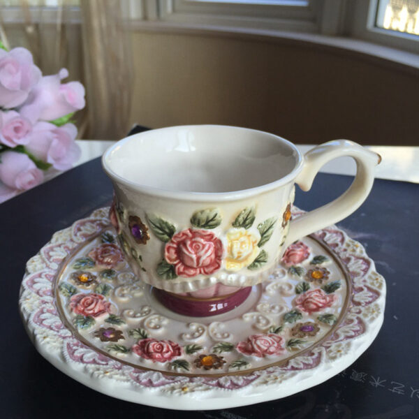 TSB2BB007 4 Beauty Skirt English Tea Set Porcelain Teapot Set