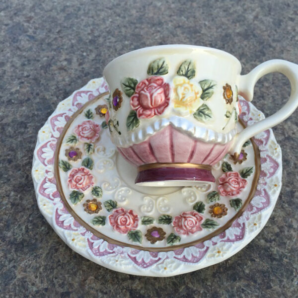 TSB2BB007 5 Beauty Skirt English Tea Set Porcelain Teapot Set
