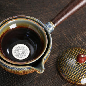 TSB3BB005 d2 7-Piece Popular Chinese Travel Tea Set for Gongfu Cha