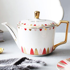 TSB4BB001 d3 Creative British Tea Set Porcelain Coffee Pot Set