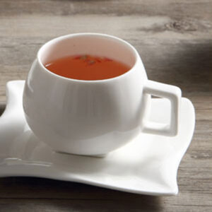 TSB6BB021 4 16-Pieces White English Tea Set Porcelain Teapot Set