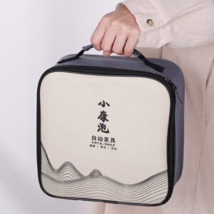 TSB9BB001 d3 Lucky Cat Chinese Travel Tea Set Portable
