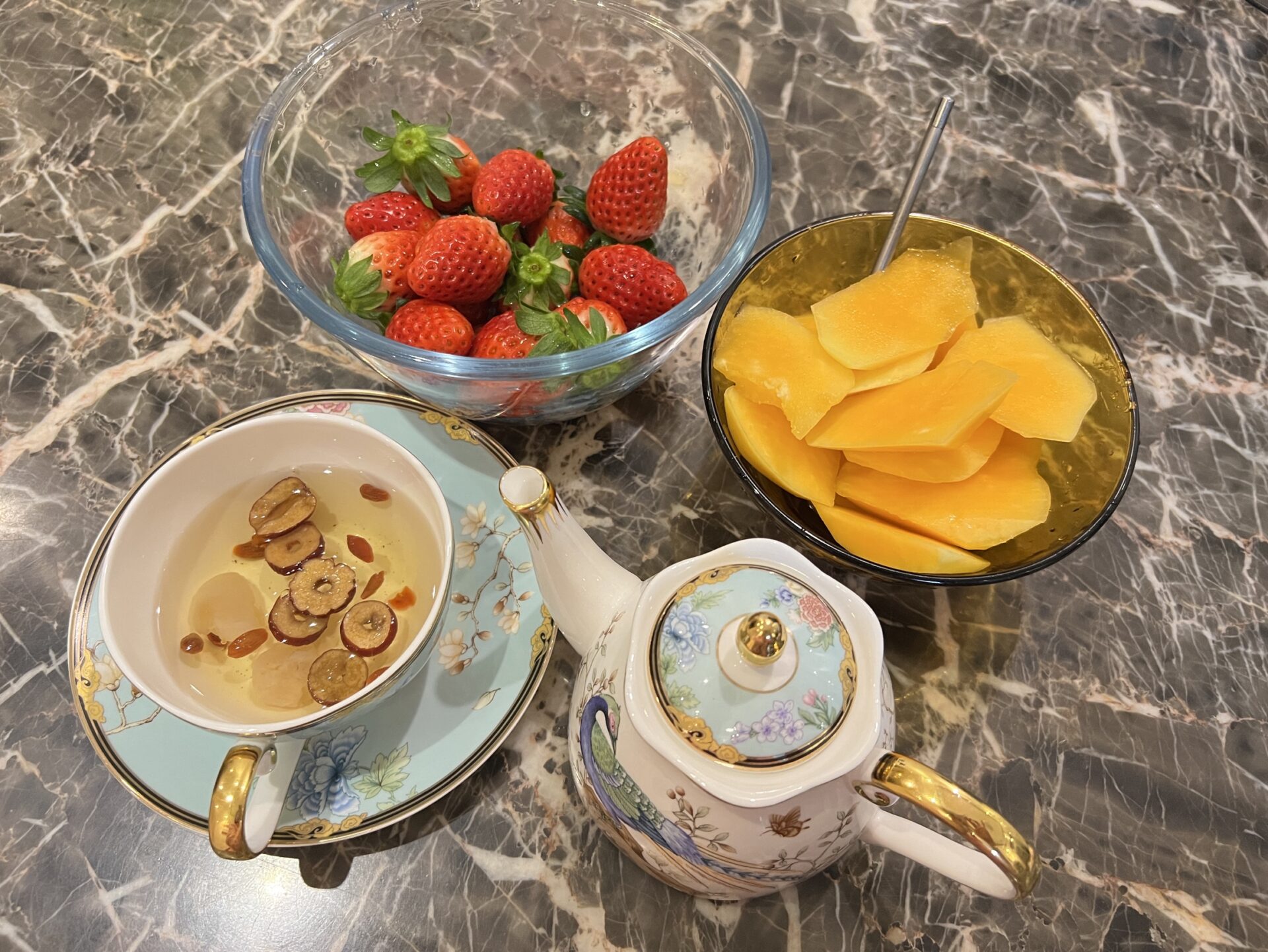 Phoenix English Tea Set for One Bone China Teapot photo review