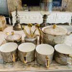 Luxury English Tea Set Porcelain Teapot Set with Tray photo review